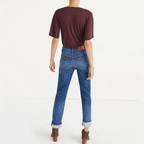 Madewell Dark Purple / Burgundy Wrap-Front Bodysuit - Picture 3 of 7